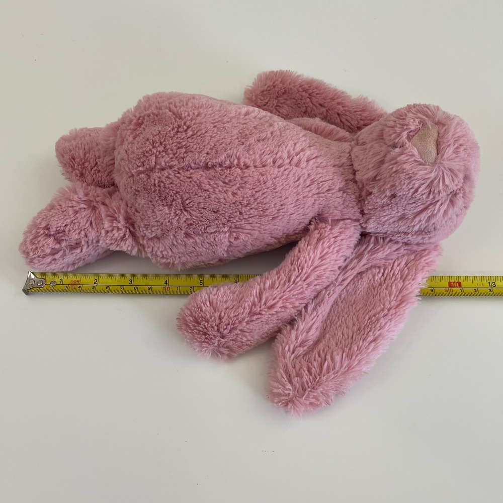 Jellycat Bashful Petal Bunny Pink w/ WHITE TAIL 12" Medium Plush Stuffed Animal - Picture 9 of 9